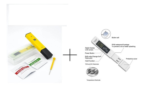 Combo De Medidores. Phmetro + Conductimetro.