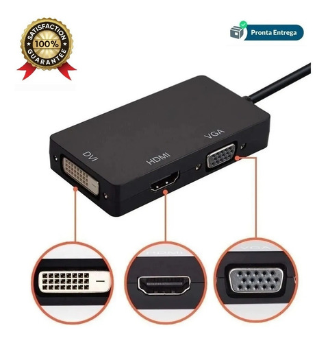 Mini Displayport / Hdmi Vga Dvi Notebook Asus N550 / N750