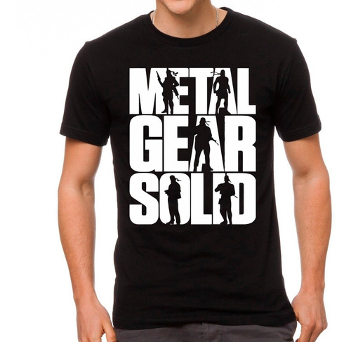 Playeras De Gamer Cleen Alexe Metal Gear Solid Mod Nuevos 1