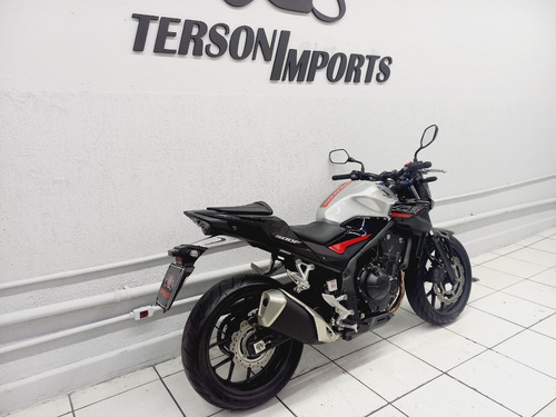 Imagem 3 de 7 de Honda Cb 500f Abs Prata 2020/2021