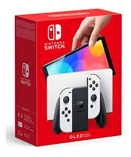 Consola Nintendo Switch Modelo Oled Con White Joy-con