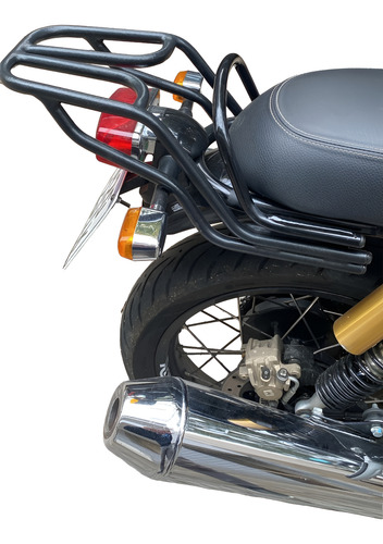 Portaequipaje / Royal Enfield Interceptor 650 Negro
