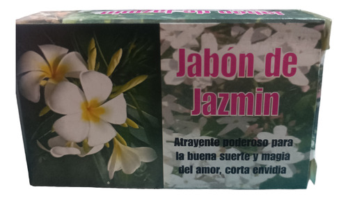 Jabón De Jazmín (buena Suerte Magia Del Amor)   Pack 2 Unid.