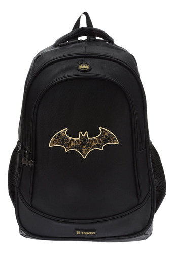 Mochila Casual Escolar Storm Batman 02 Color Negro