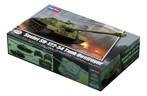 Soviet Su-122-54 Tank Destroyer Hobby Boss 84543 1:35