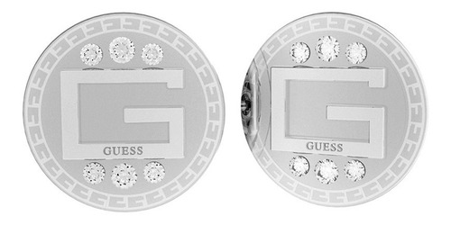 Imagen 2 de 5 de Aretes Para Mujer Guess Guess Is For Lovers Color Dorado
