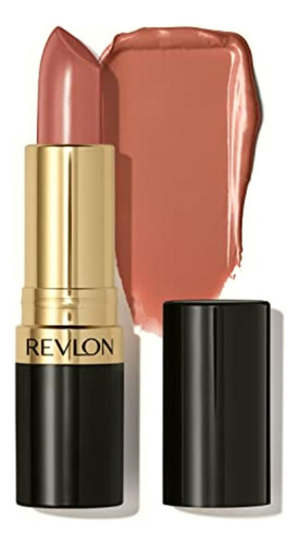 Revlon Lápiz Labial Súper Brillante, Color Labial De Alto