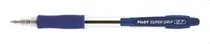 Comprar Caneta Esferográfica Pilot Super Grip Bp-s Azul 0;7 Retrátil Cor do exterior Transparente