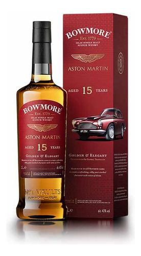 Whisky Bowmore 15 Años Aston Martin Litro Recoleta