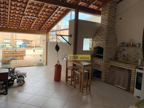 Imagem 8 de 12 de Cobertura Com 2 Dormitórios À Venda, 129 M² Por R$ 410.000,00 - Vila Leopoldina - Santo André/sp - Co0060