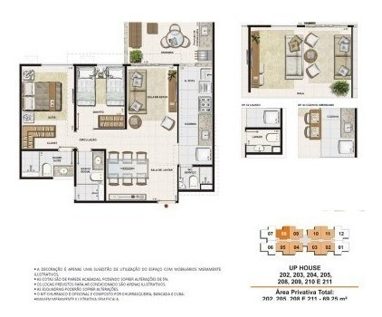 Imagem 8 de 8 de Barra Vilalge, 2 Quartos (suite), Lazer Compelto, Armários - Ap00722 - 2578852