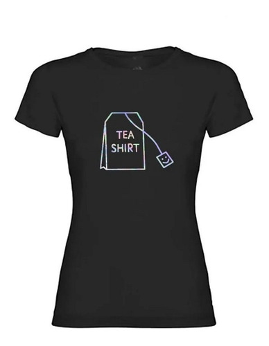 Polera Mujer Estampada Divertida Frase Tea-shirt
