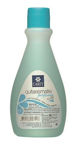 Carey - Quitaesmalte - Fortificante - 65 Ml