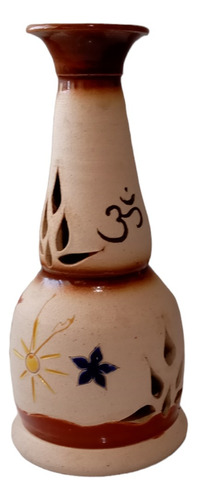 Jarrón De Cerámica Gres (23cm De Alto)