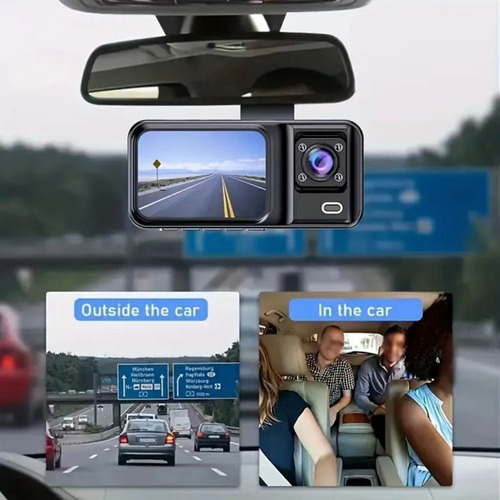 Cámara Dash Camera Recorder 170° Cámara Con Cámara De Conduc