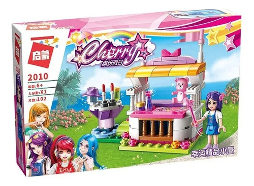 Bloques Para Armar Giantoys Cherry Colorful Holiday C2011 102 Piezas