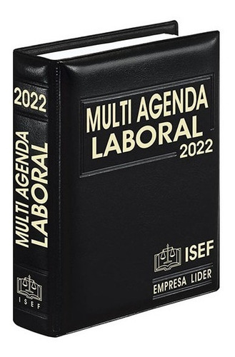 Multi Agenda Laboral Y Complemento 2022 Isef