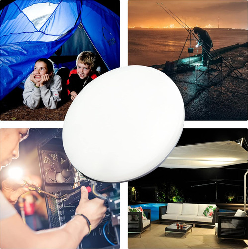 Luz Led Todoterreno Y Linterna De Camping Recargable