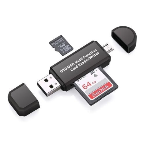 Nuevo Micro Sd Card Reader Estándar Flash Unidades Micro Usb