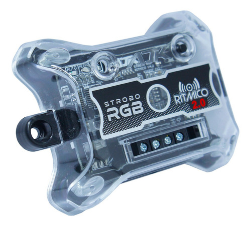 Imagem 2 de 9 de 2 Strobo Automotivo Carro Ajk 2 Faróis Rgb Com Controle Novo