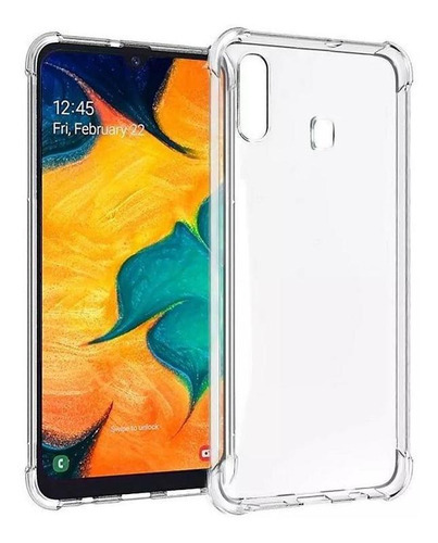 Planeta Case Anti Impacto Transparente Capa Silicone Anti Impacto Samsung Galaxy M20 Transparente