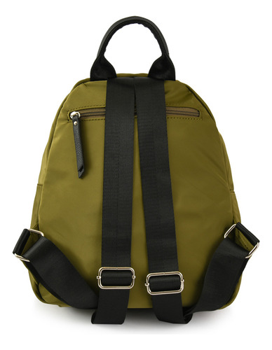 Mochila Mediana Lilen Verde Oscuro