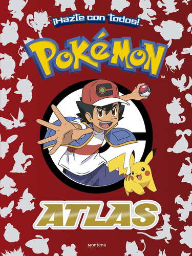 Libro Atlas De Ash Ketchum - The Pokémon Company - Montena