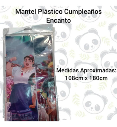Mantel Plástico Decoración Fiesta Cumpleaños Encanto 