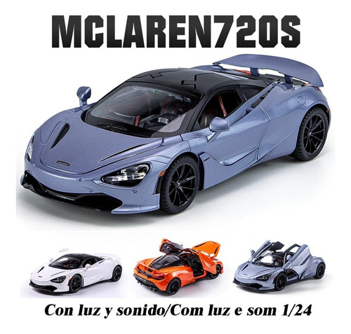 Rápidos Y Furiosos Mclaren 720s Miniatura Metal Supercoches