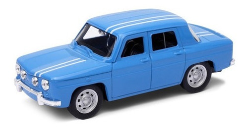 Welly 1:34 Renault 1960s R8 Celeste 43690cw