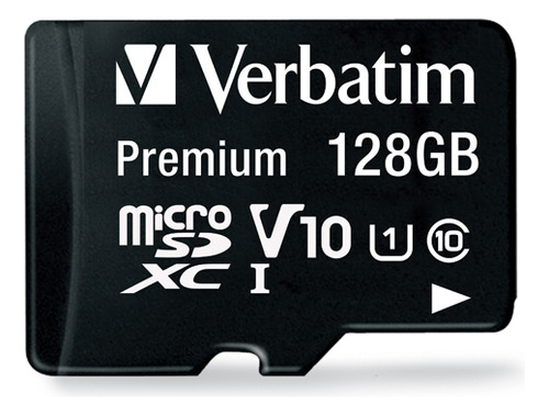 Memoria Microsdxc Verbatim 44085 Clase10 128gb Con Adaptador