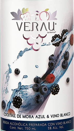 Verau Mora Azul 750 Ml Caja Con 12 Pzas