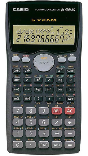 Calculadora Científica Casio Mod. Fx-570 Ms