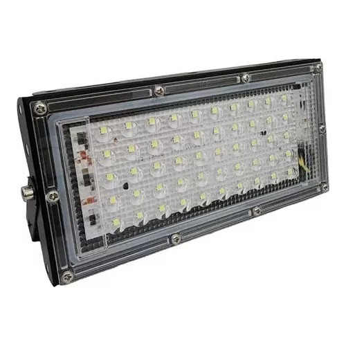 Reflector Led Blanco 100w Led Alta Potencia Exterior X2 Unid