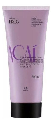 Hidratante Corporal Ekos Acai 200 Ml