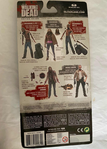 The Walking Dead Michonne Series 3 Mcfarlane Toys (Usado)