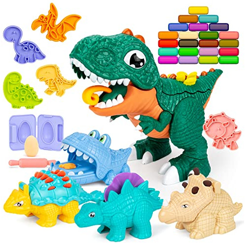 Kit De Herramientas De Dinosaurio Niños Pequeños De 3...