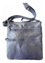 Comprar Bandolera Kipling Keiko Azul Metálico Original Mujer Ac8103