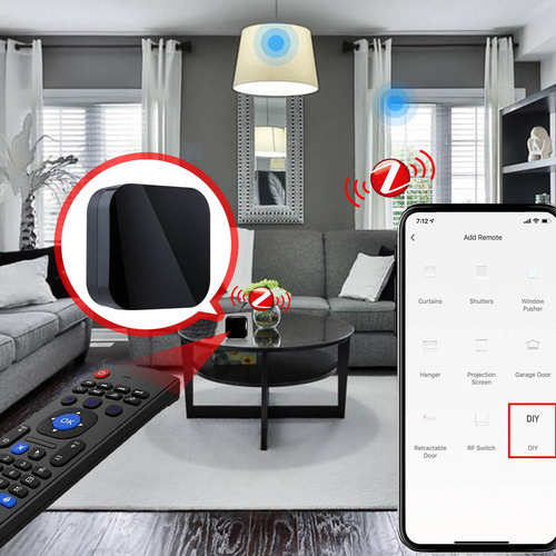 Control Remoto Zigbee Ir, Domótica Inteligente Alimentado