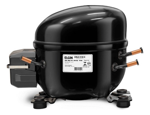 Motor Compressor 1/6 Hp Elgin Geladeira Freezer G R134 110v