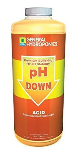 Fertilizante - Hydro Crunch General Hydroponics 1 Quart Ph D