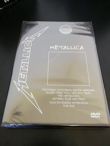 Metallica Dvd Classics Albums Black Album - Importado Usa!