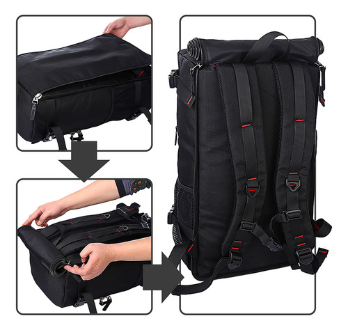 Mochila Mala 2 Em 1 Nordk Nomad Notebook 40l