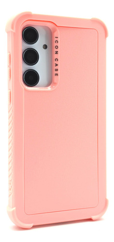 Funda Case 3 En 1 Para Samsung A56 Protector 360 Uso Rudo Rosa Samsung A56