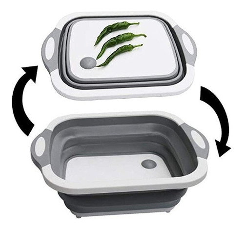 Lavabo Plegable De Verduras Multifuncional