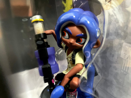 Octoling Boy Blue Splatoon 3 Amiibo (Usado)