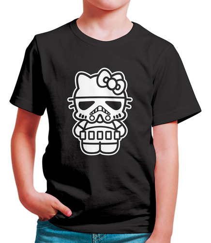 Polo Niño Kitty Stormtrooper (d0415 Boleto.store)