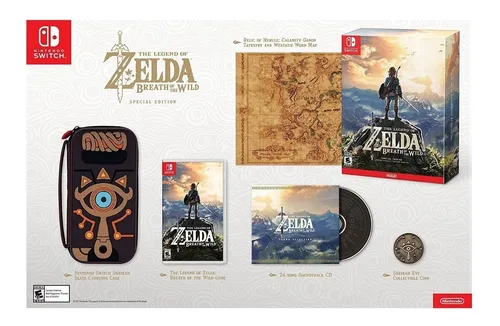 Nintendo Switch Juego The Legend Of Zelda Edición Especial