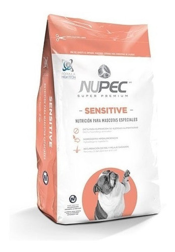 2kg Nupec Alimento Perro Croqueta Perros Piel Sensible