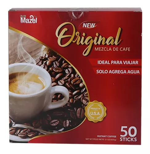 Cafe Mazel 3 in 1 Original Instant Coffee Mix - 50 Sticks